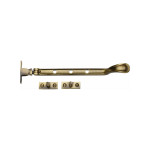 M Marcus Heritage Brass Spoon End Casement Window Stay 203mm